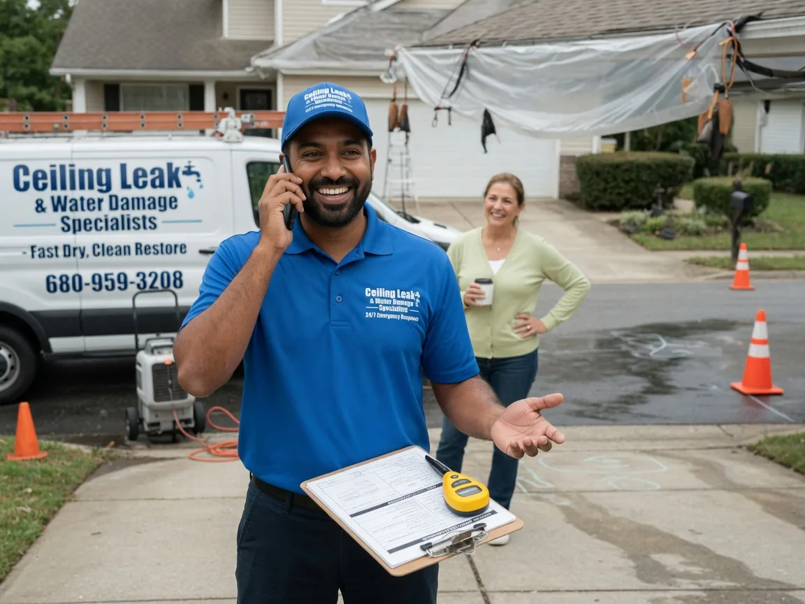 Ceiling Leak Cleanup Groton, VT FAQs
